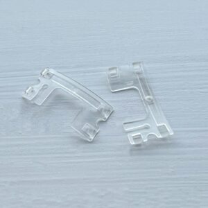 Kaksi kappaletta sälekaihtimen yläsäleentukia Kaihdin Sampo