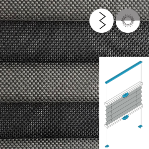 Screen-kankainen vekkikaihdin kahvakäyttöisenä - Kaihdin Sampo